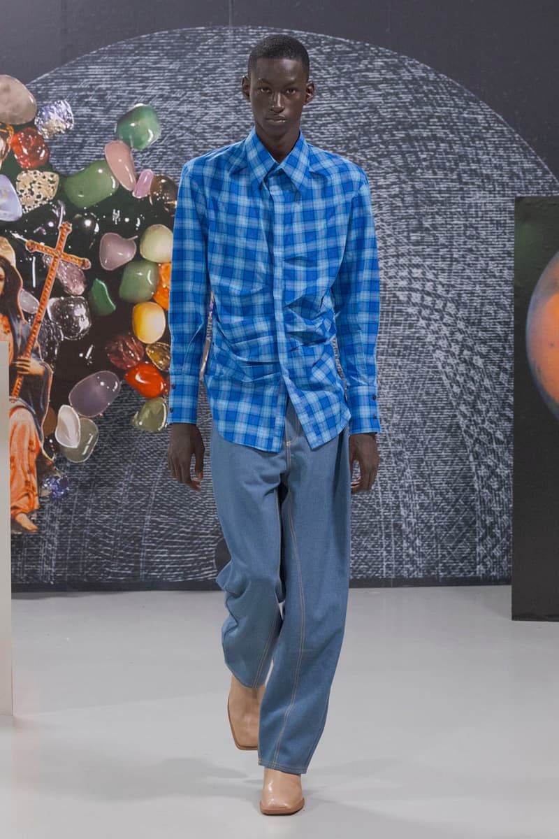 Bianca Saunders x Farah Spring/Summer 2024 Collection Lee Scratch Perry Runway Images