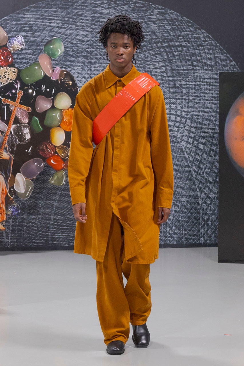 Bianca Saunders x Farah Spring/Summer 2024 Collection Lee Scratch Perry Runway Images