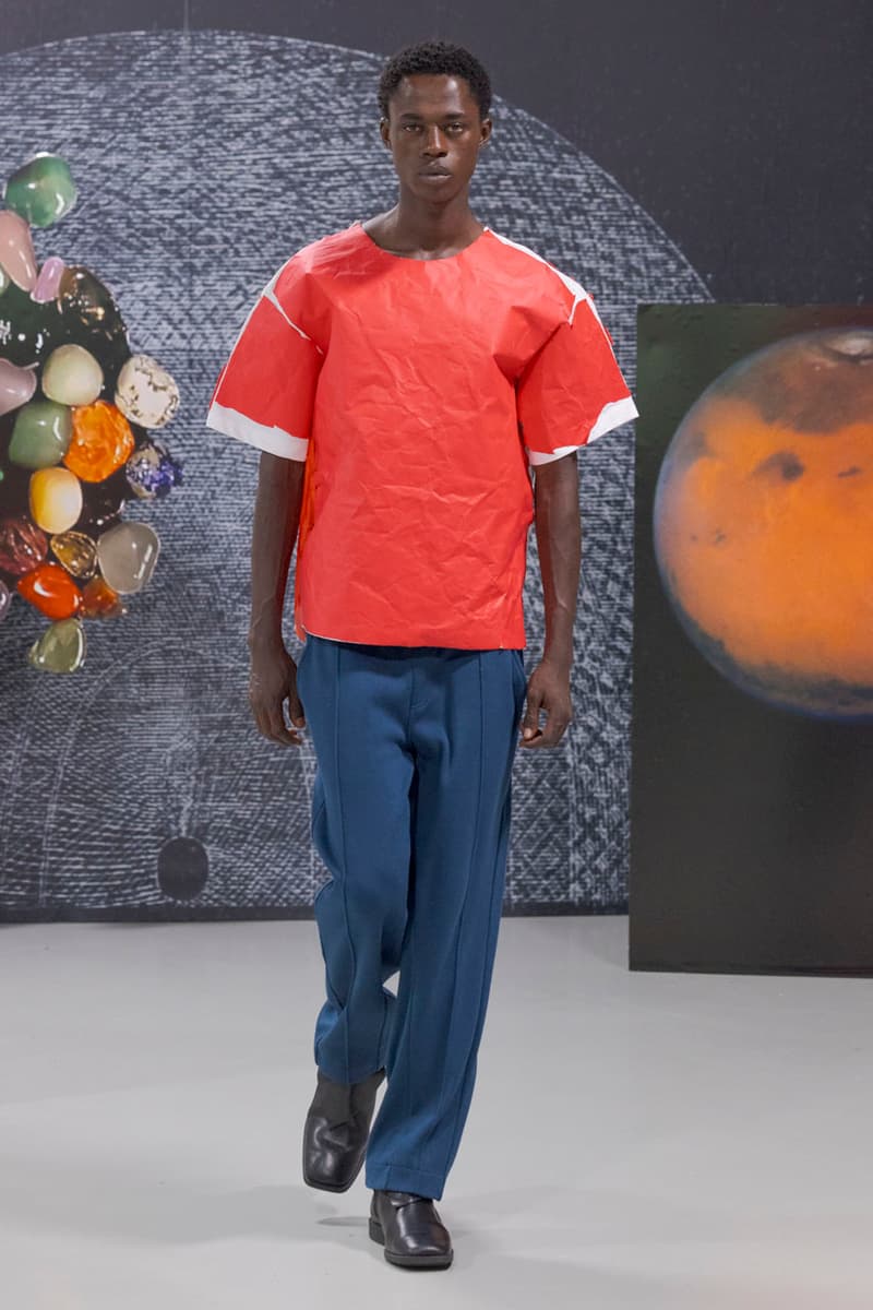 Bianca Saunders x Farah Spring/Summer 2024 Collection Lee Scratch Perry Runway Images