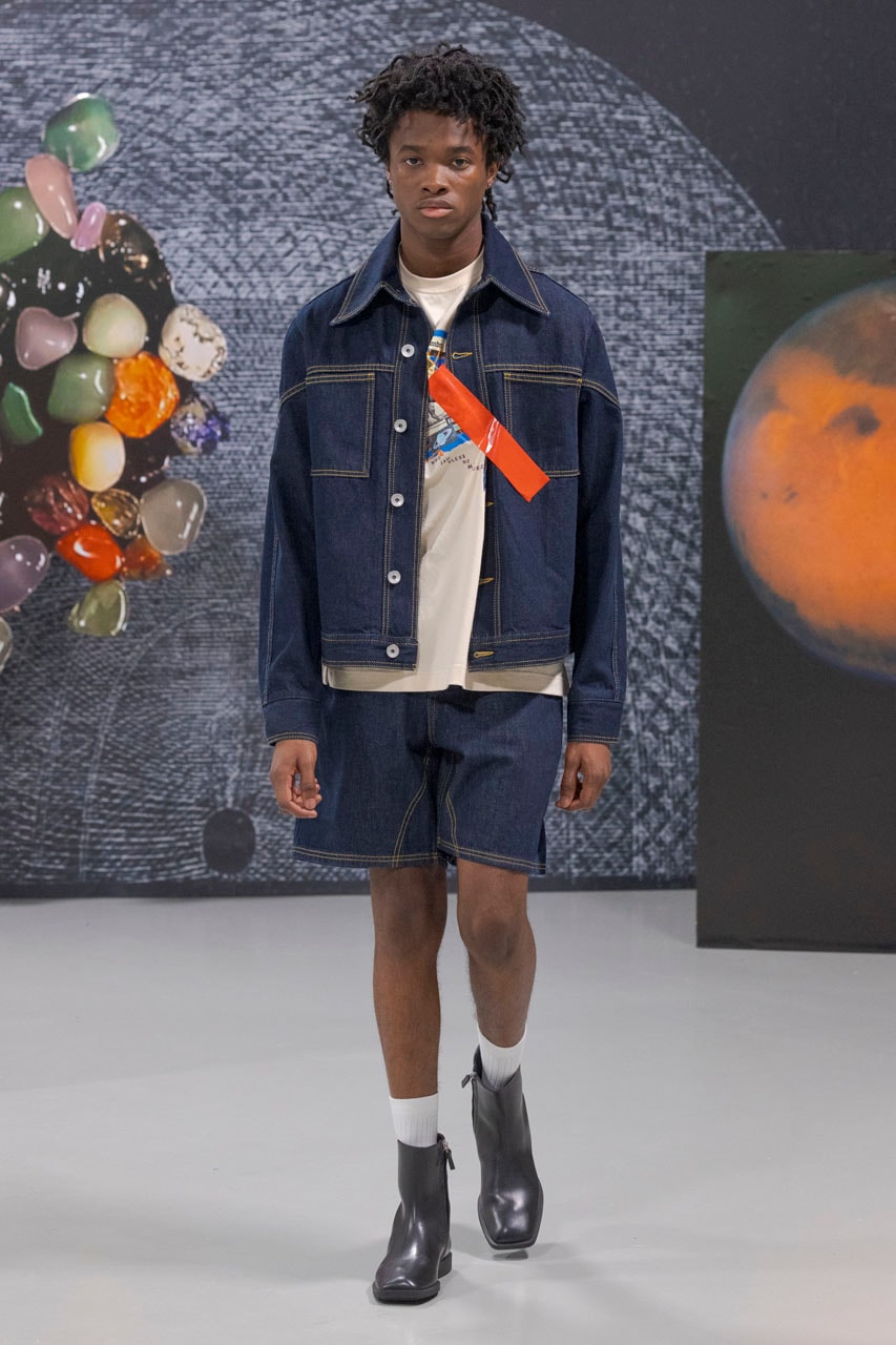 Bianca Saunders x Farah Spring/Summer 2024 Collection Lee Scratch Perry Runway Images