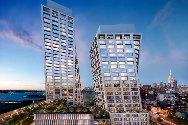 Bjarke Ingels' Twisting Towers Are the Latest Additions to The High Line