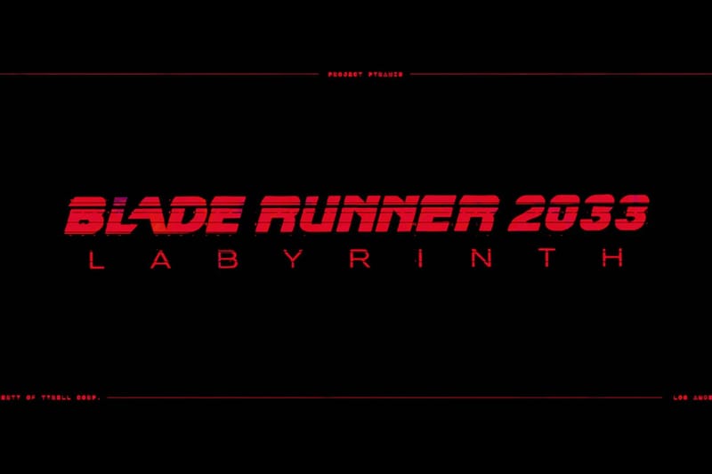 ‘Blade Runner 2033: Labyrinth’ Is a Game Set Between the Original Film and ‘Blade Runner 2049’