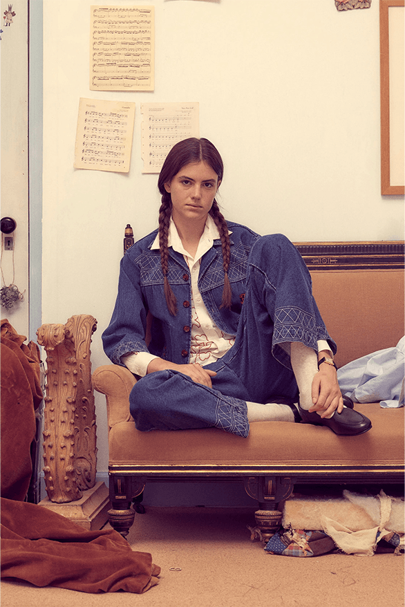 Bode Spring/Summer 2024 Menswear Womenswear Collection lookbook Emily Adams Bode Aujla Crane Estate Brooklyn Massachusetts