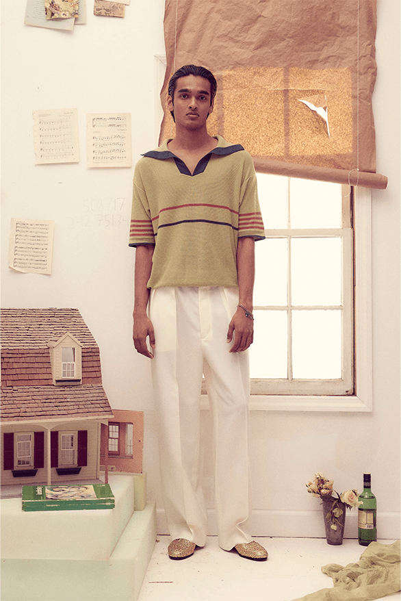 Bode Spring/Summer 2024 Menswear Womenswear Collection lookbook Emily Adams Bode Aujla Crane Estate Brooklyn Massachusetts