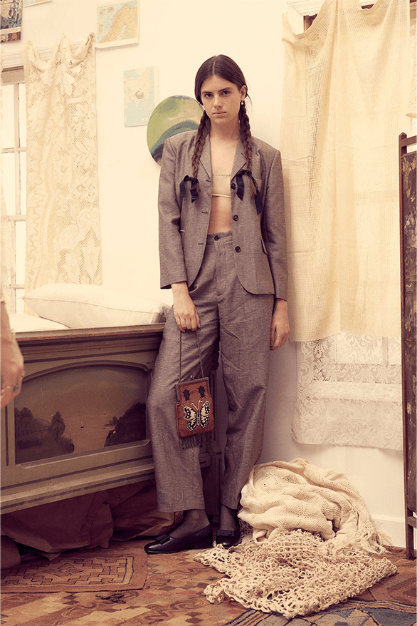 Bode Spring/Summer 2024 Menswear Womenswear Collection lookbook Emily Adams Bode Aujla Crane Estate Brooklyn Massachusetts