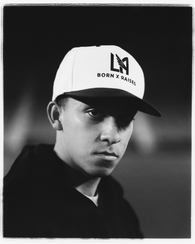 Born X Raised Releases Third Collection with LAFC soccer football field teammates Erik Dueñas