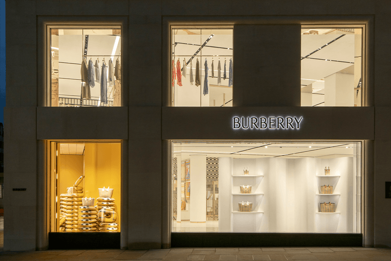 Burberry London Bond Street Flagship Store opening Jonathan Akeroyd uk menswear womenswear Daniel lee