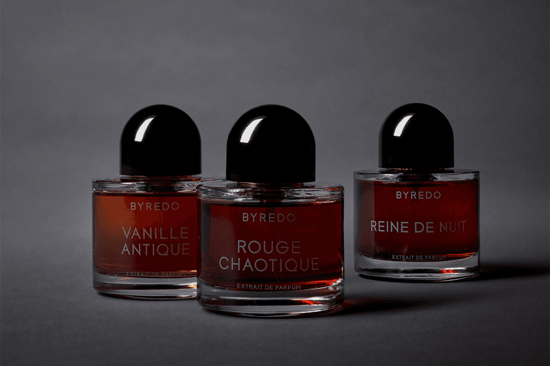 Byredo "Rouge Chaotique" Fragrance Release Information details date perfume Night Veils Collection Ben Gorham oud gourmand