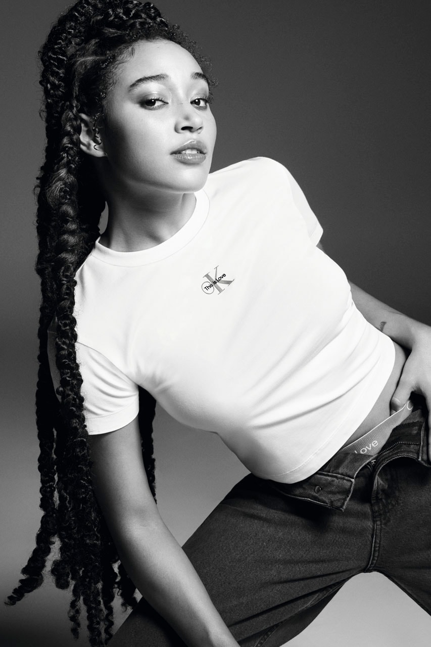 Calvin Klein Launches 2023 'Let It Out' Campaign This Is Love Collection Amandla Stenberg Brandon Flynn