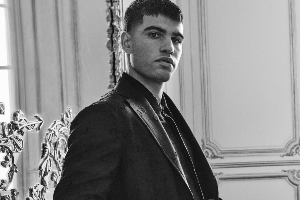 Carlos Alcaraz Models Louis Vuitton in Tailored Suits With Power Moves – WWD