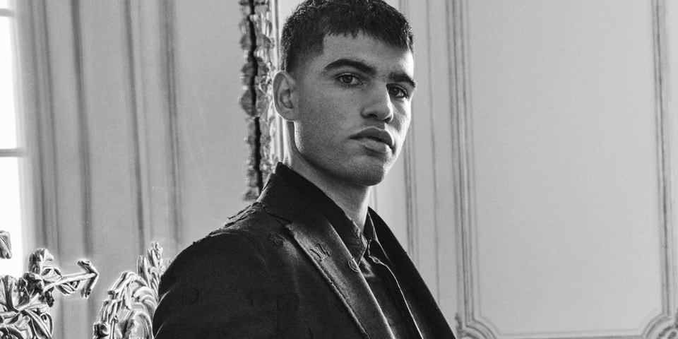 Carlos Alcaraz Models Louis Vuitton in Tailored Suits With Power
