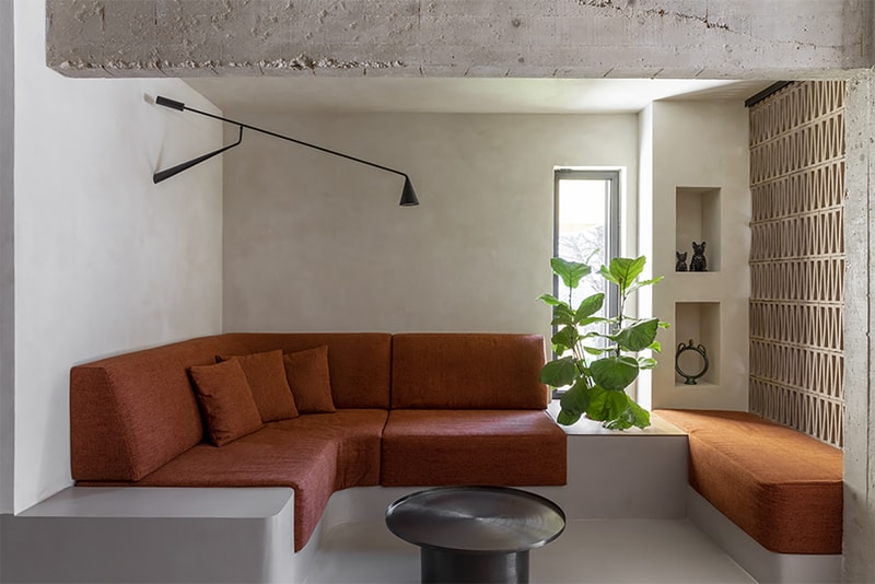 This Suburban Rome Apartment Features Brutalist-Inspired Interiors  STUDIOTAMAT