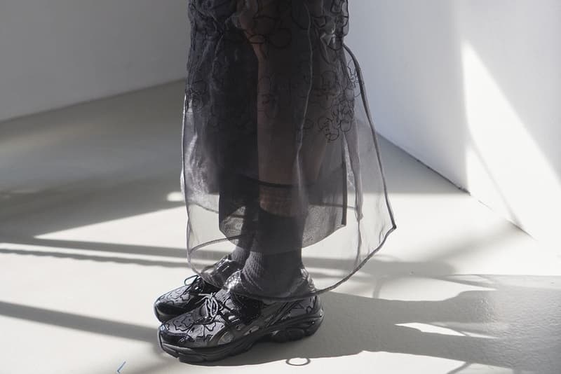 Cecilie Bahnsen ASICS Sportstyle Collaboration Mary Jane Sneaker Drops Paris Fashion Week Spring Summer 2024 SS24