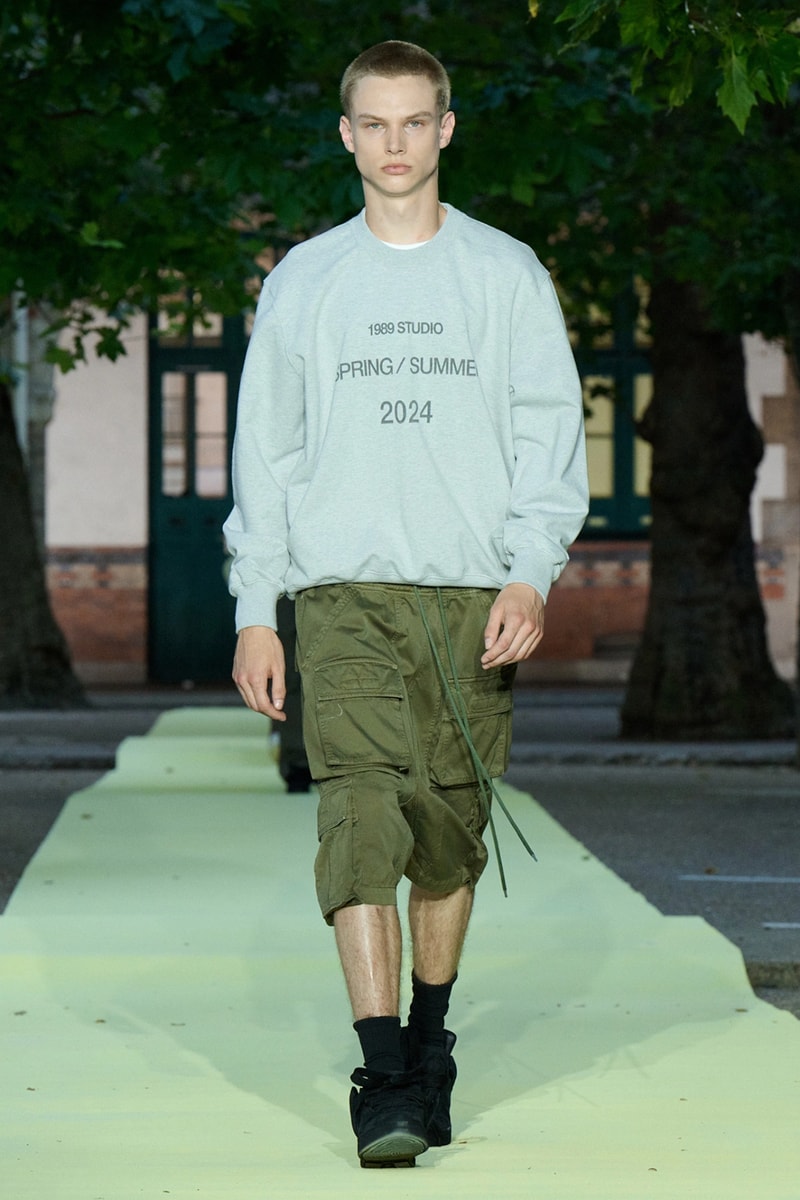 Chaz A. Jordan's 1989 Studio SS24 Collection Appeals to the Everyday Cool Kid Paris Fashion Week PFW ss24