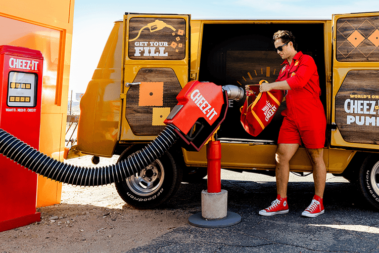 Fill Your Tank at the Cheez-It Gas Station In Joshua Tree