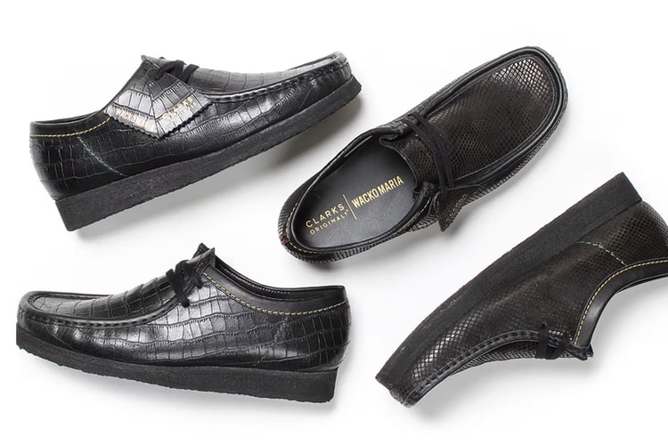 WACKO MARIA and Clarks Originals Present Crocodile and Snake Skin Wallabee Collaboration