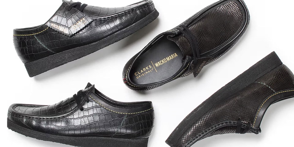 WACKO MARIA and Clarks Originals Present Crocodile and Snake Skin Wallabee Collaboration