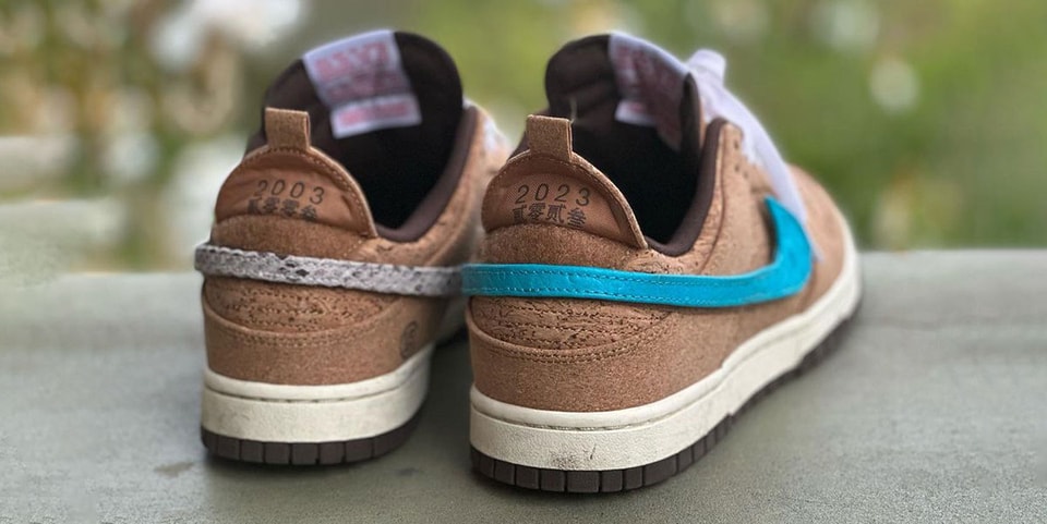 Edison Chen Teases a Cork-Covered CLOT x Nike Dunk Low Collaboration