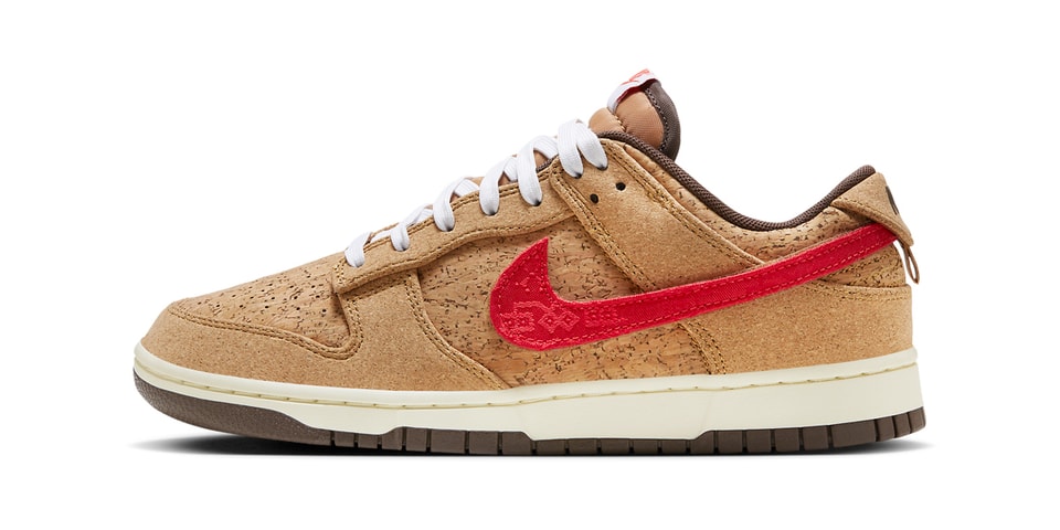 Official Images of the CLOT x Nike Cork Dunk
