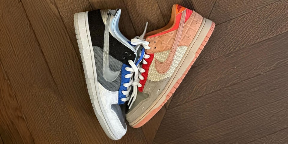 Edison Chen Reveals Another Look at the CLOT x Nike Dunk Low "What The"