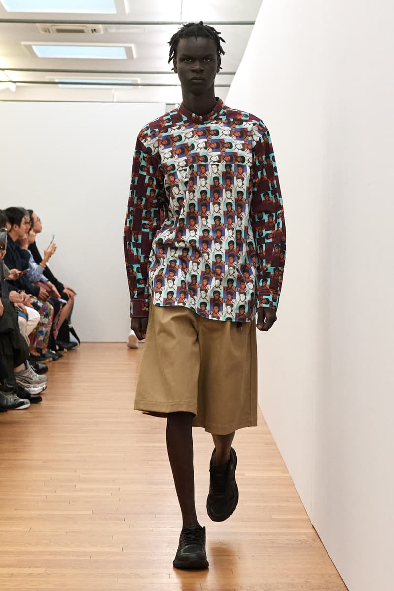 COMME des GARÇONS SHIRT Spring/Summer 2024 SS24 Runway Show Men's Paris Fashion Week Andy Warhol Foundation Marilyn Monroe