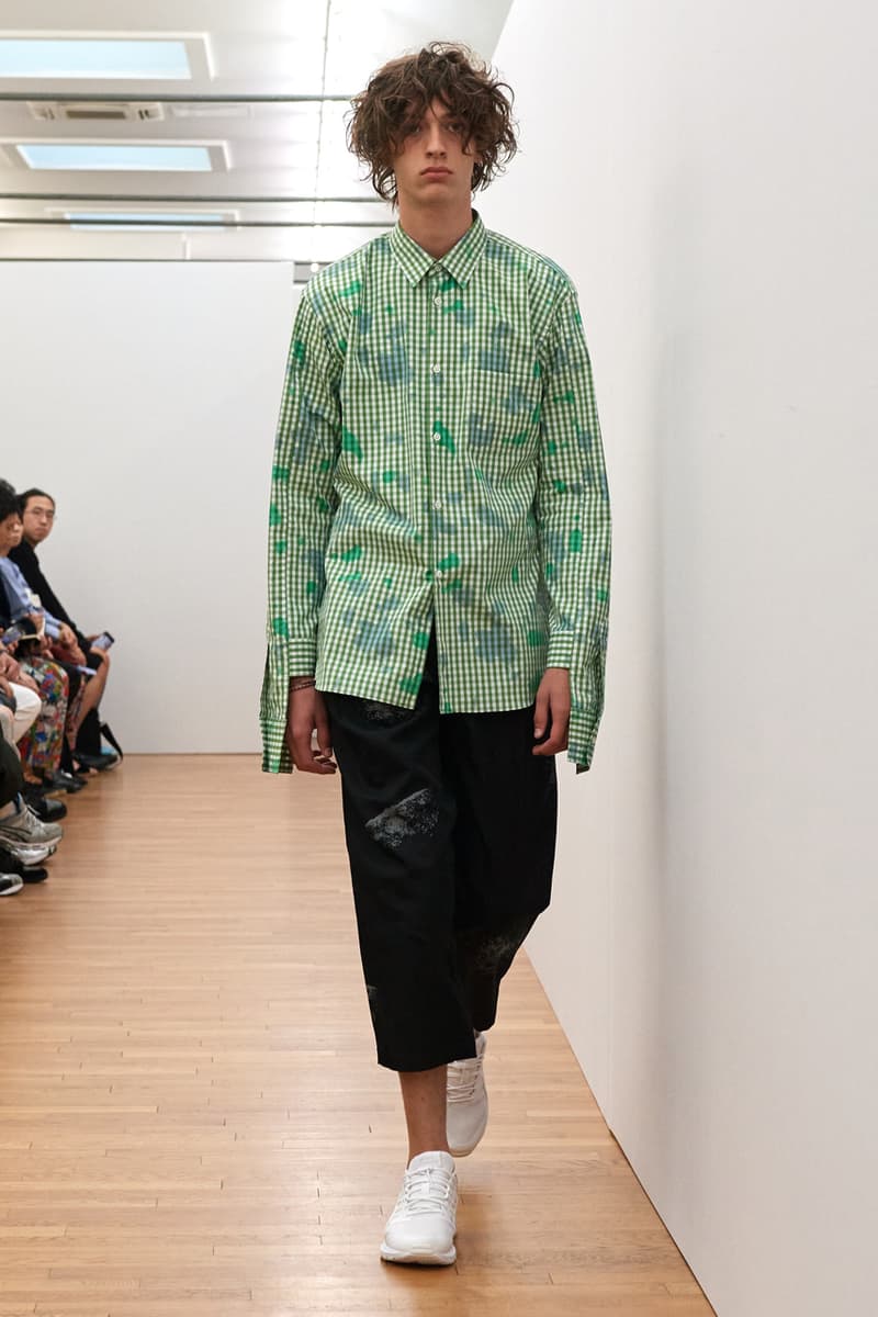 COMME des GARÇONS SHIRT Spring/Summer 2024 SS24 Runway Show Men's Paris Fashion Week Andy Warhol Foundation Marilyn Monroe