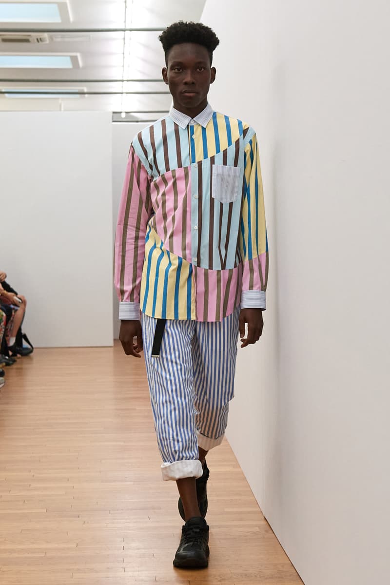 COMME des GARÇONS SHIRT Spring/Summer 2024 SS24 Runway Show Men's Paris Fashion Week Andy Warhol Foundation Marilyn Monroe