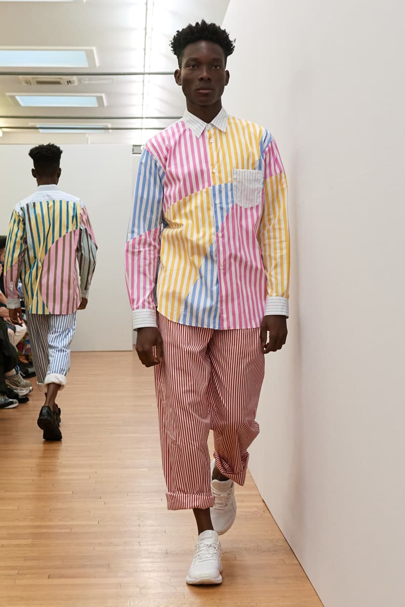 COMME des GARÇONS SHIRT Spring/Summer 2024 SS24 Runway Show Men's Paris Fashion Week Andy Warhol Foundation Marilyn Monroe