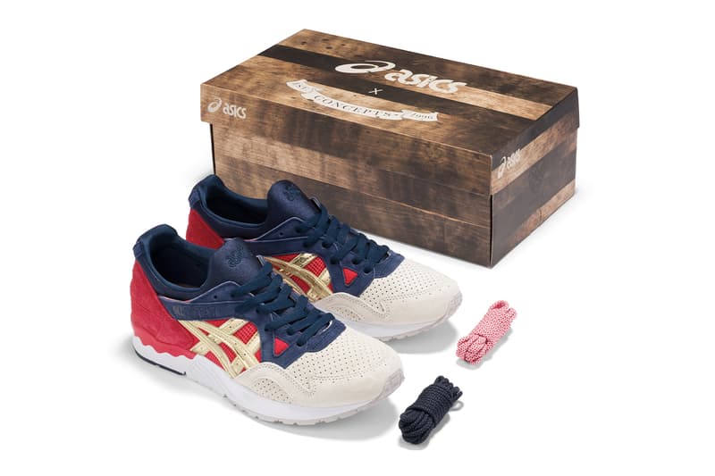 Concepts ASICS libertea gel lyte v sneaker launch 30th anniversary Deon Point release info date price