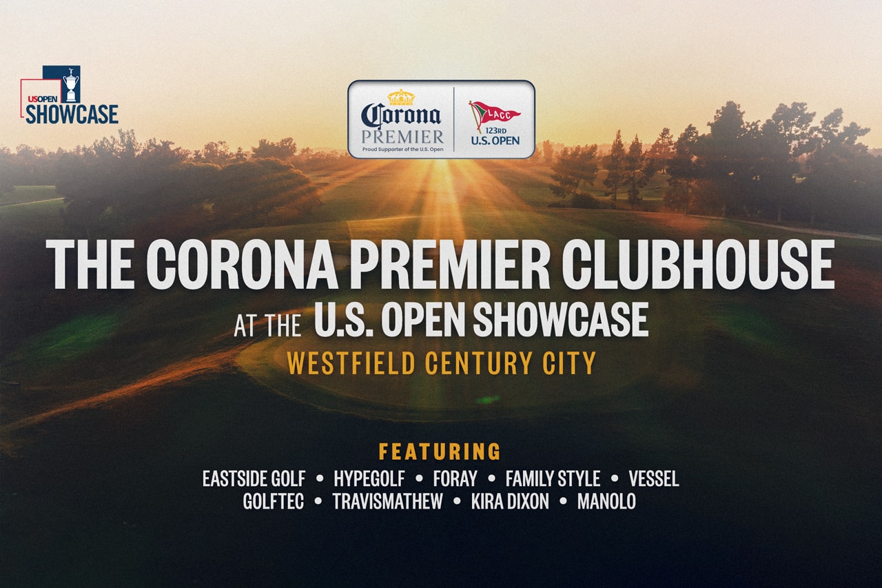 Corona Premier U.S. Open Championship Golf Hypegolf Invitational Clubhouse Westfield Century City Plaza Los Angeles Country Club Beer Panel Discussion