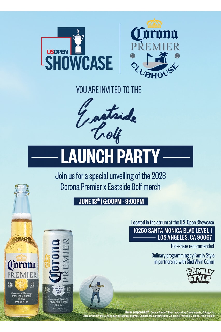 Corona Premier U.S. Open Championship Golf Hypegolf Invitational Clubhouse Westfield Century City Plaza Los Angeles Country Club Beer Panel Discussion