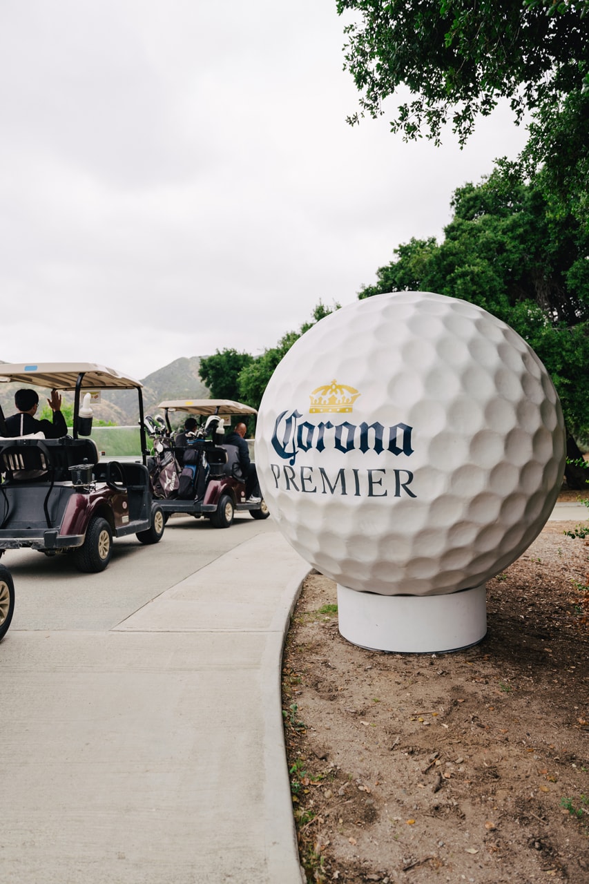 Corona Premier U.S. Open Championship Golf Hypegolf Invitational Clubhouse Westfield Century City Plaza Los Angeles Country Club Beer Panel Merch