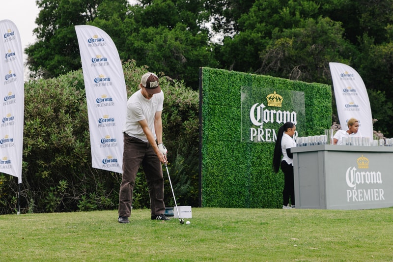 Corona Premier U.S. Open Championship Golf Hypegolf Invitational Clubhouse Westfield Century City Plaza Los Angeles Country Club Beer Panel Merch