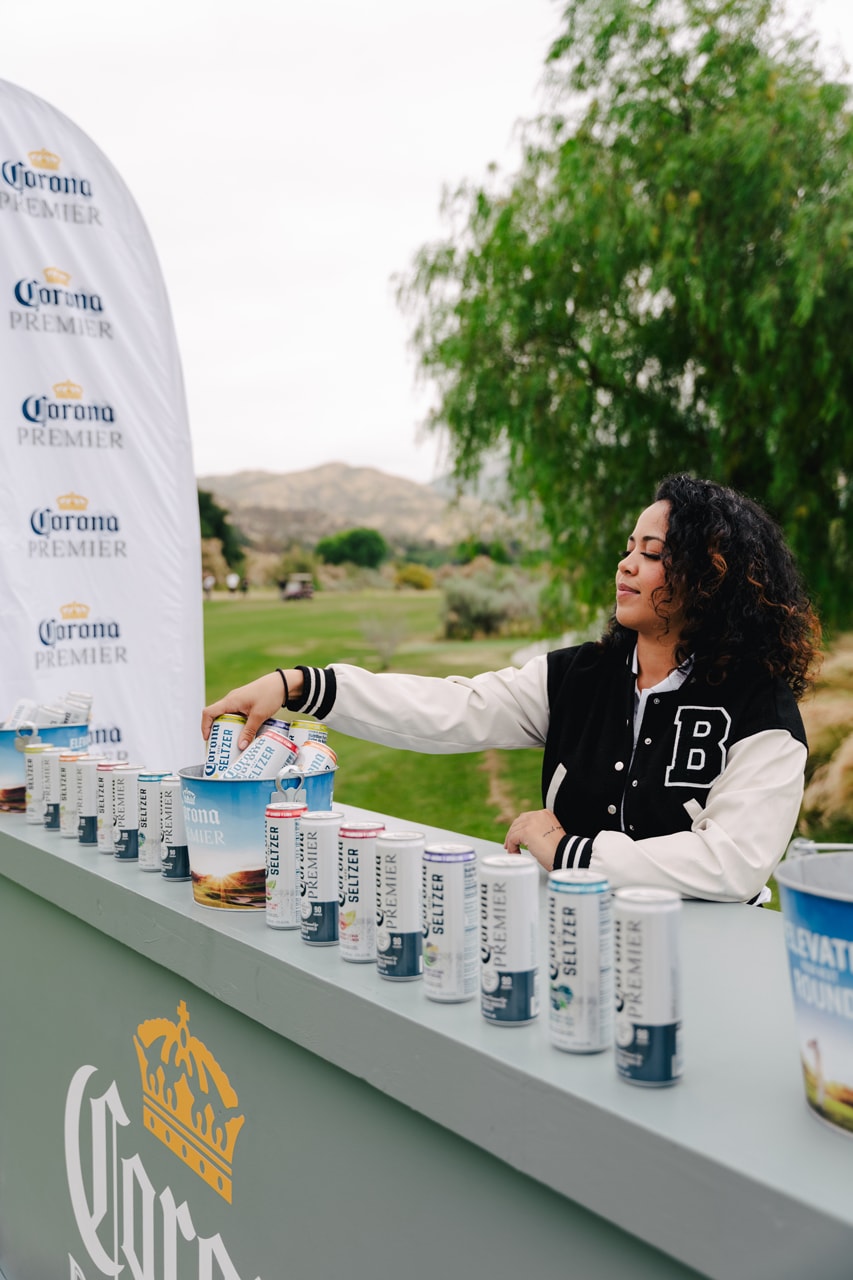 Corona Premier U.S. Open Championship Golf Hypegolf Invitational Clubhouse Westfield Century City Plaza Los Angeles Country Club Beer Panel Merch