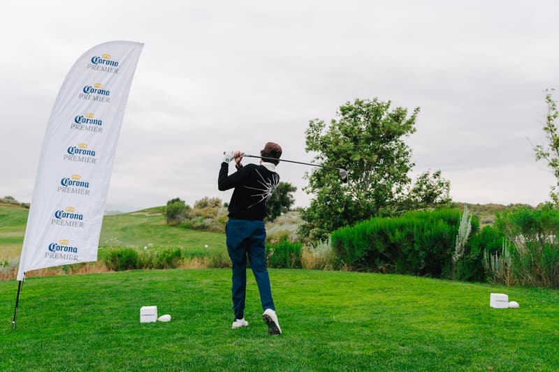 Corona Premier U.S. Open Championship Golf Hypegolf Invitational Clubhouse Westfield Century City Plaza Los Angeles Country Club Beer Panel Merch