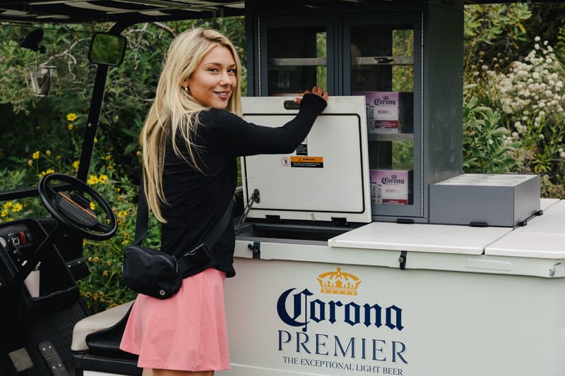 Corona Premier U.S. Open Championship Golf Hypegolf Invitational Clubhouse Westfield Century City Plaza Los Angeles Country Club Beer Panel Merch