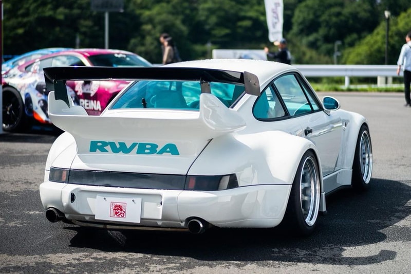 Daniel Arsham RWB 964 rauh welt begriff white green wangan midnight  kia asamiyART images  info