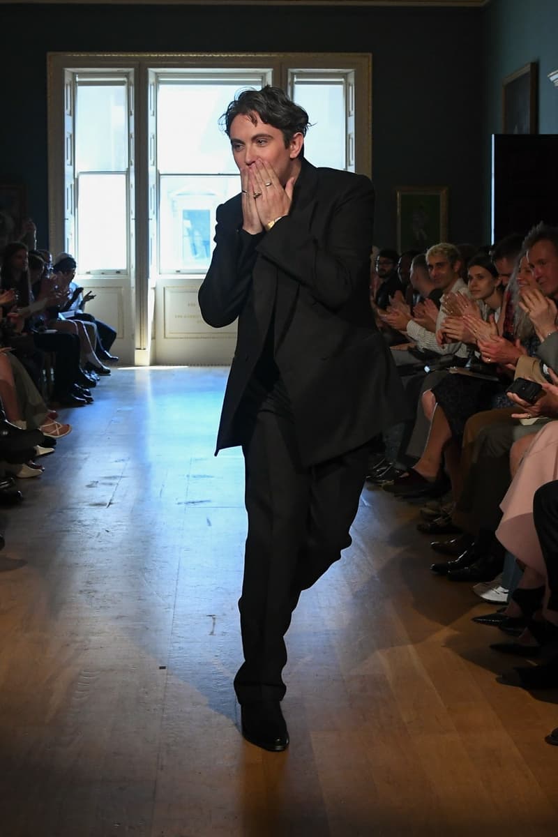 Daniel W. Fletcher Fall/Winter 2023 "I Loved You From the Start" Runway Show Men Women Co-Ed British Designer Huntsman Savile Row