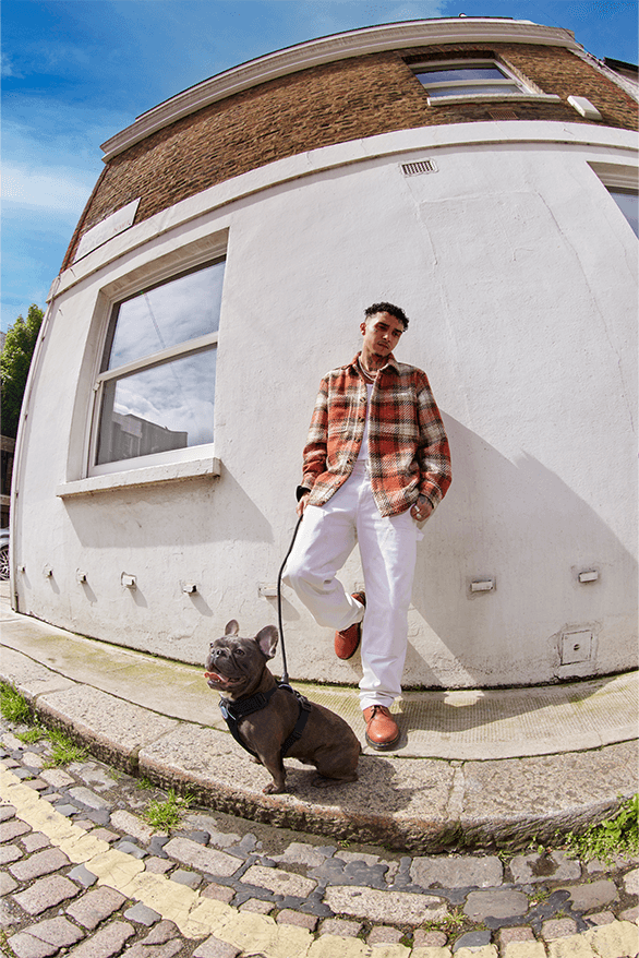 Deyaz Dr Martens Summer 2023 Campaign London uk musician 1461 Adrian Glastonbury footwear