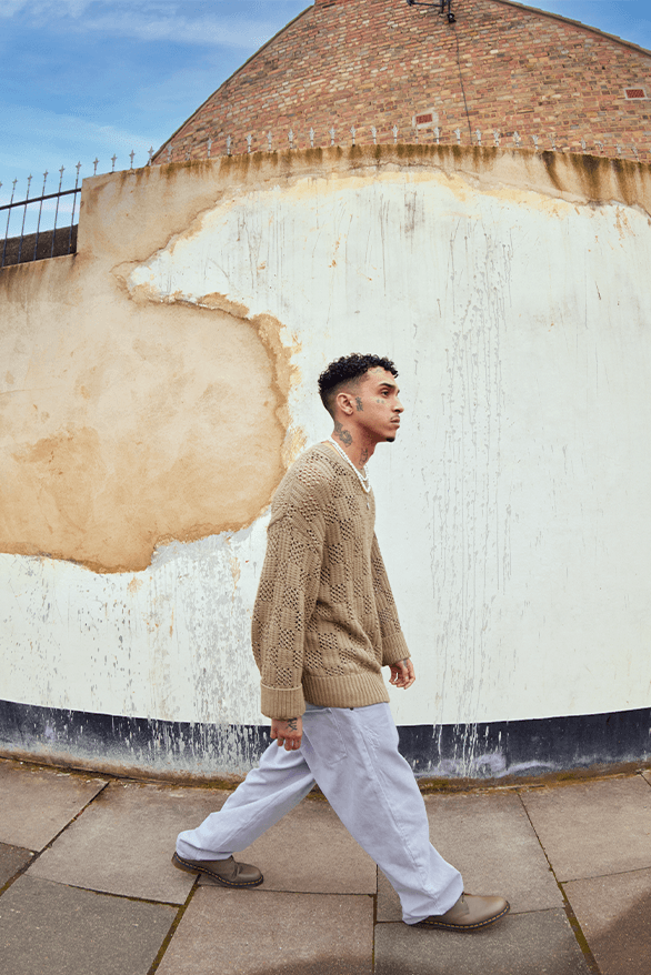 Deyaz Dr Martens Summer 2023 Campaign London uk musician 1461 Adrian Glastonbury footwear