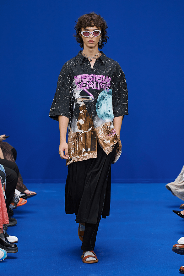 Dhruv Kapoor Spring Summer 2024 Milan Fashion Week runway show menswear womenswear New Delhi Marsèll