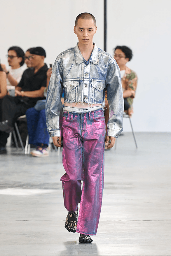 Doublet Spring Summer 2024 Paris Fashion Week runway show menswear womenswear ai Masayuki Ino