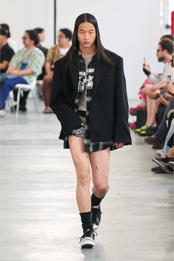 Doublet Spring Summer 2024 Paris Fashion Week runway show menswear womenswear ai Masayuki Ino