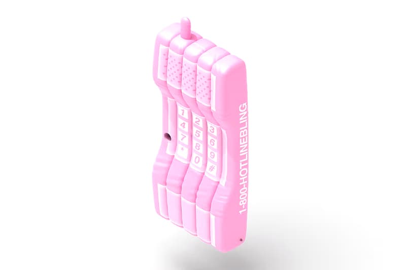 Drake drakerelated Hotline Bling pool float floatie beach towel Merch Release Info