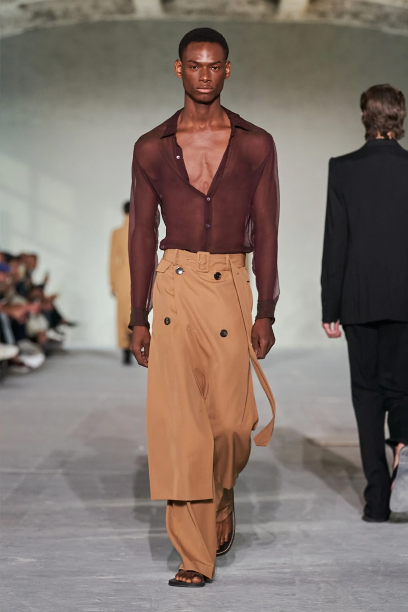 Dries Van Noten SS24 Is a Lesson on Juxtaposition Paris Fashion Week Collection runway belgian creator belgian designer