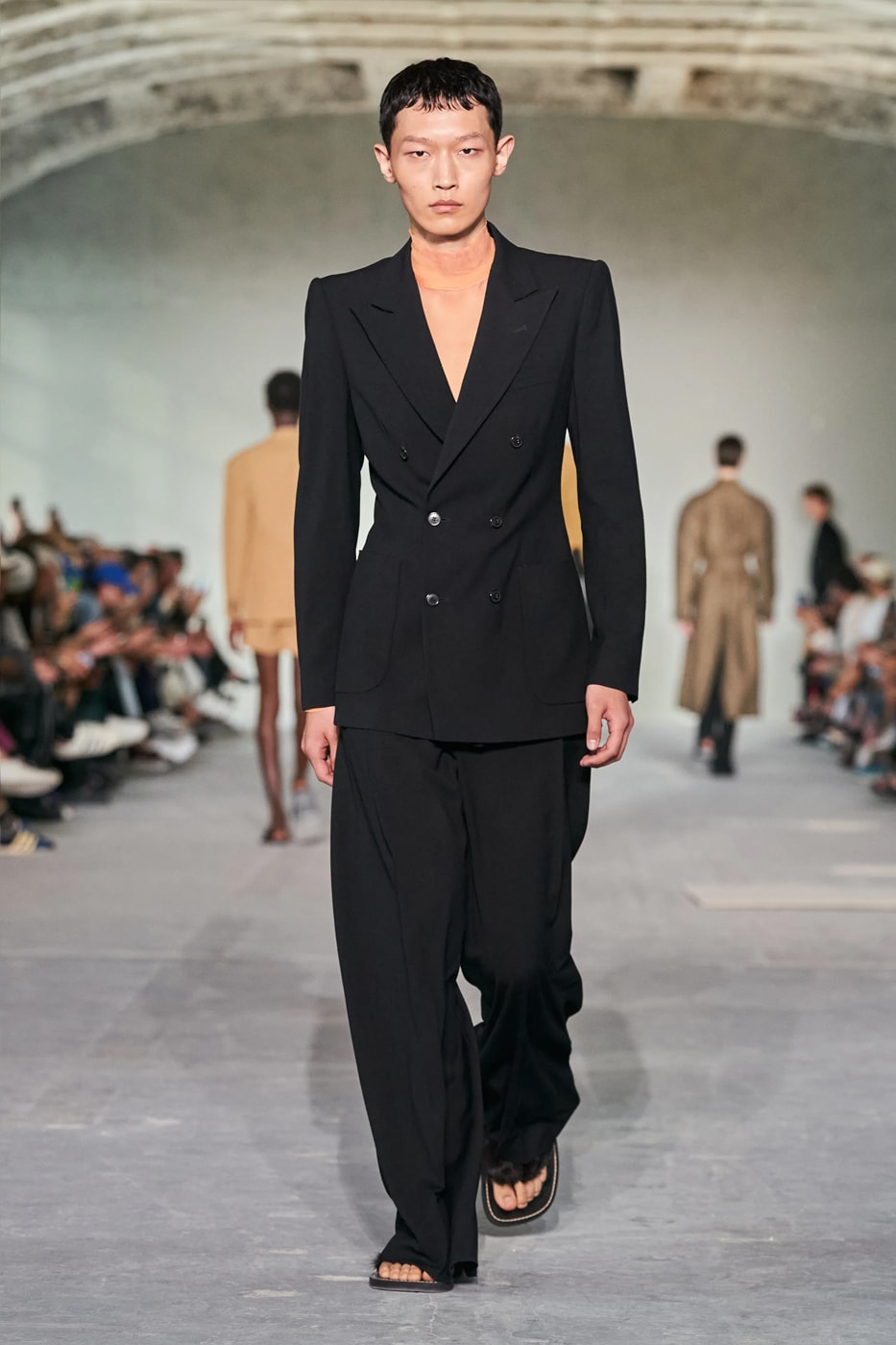 Dries Van Noten SS24 Is a Lesson on Juxtaposition Paris Fashion Week Collection runway belgian creator belgian designer