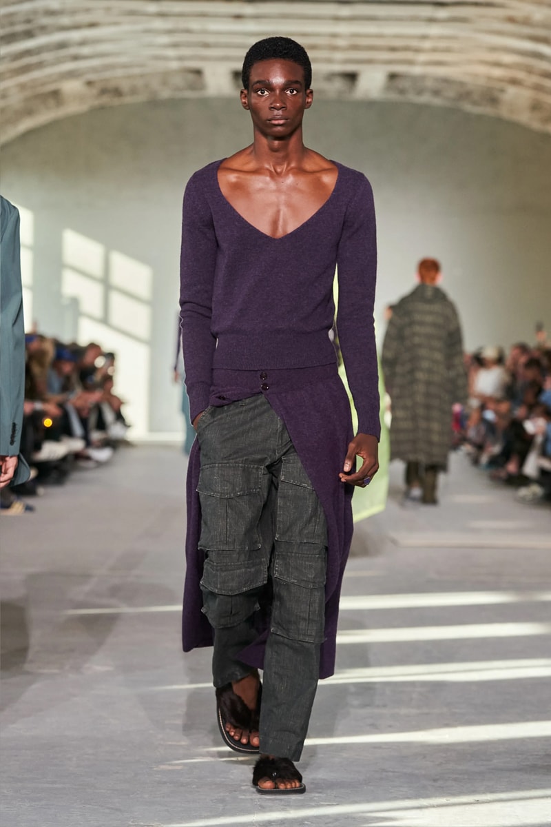 Dries Van Noten SS24 Is a Lesson on Juxtaposition Paris Fashion Week Collection runway belgian creator belgian designer