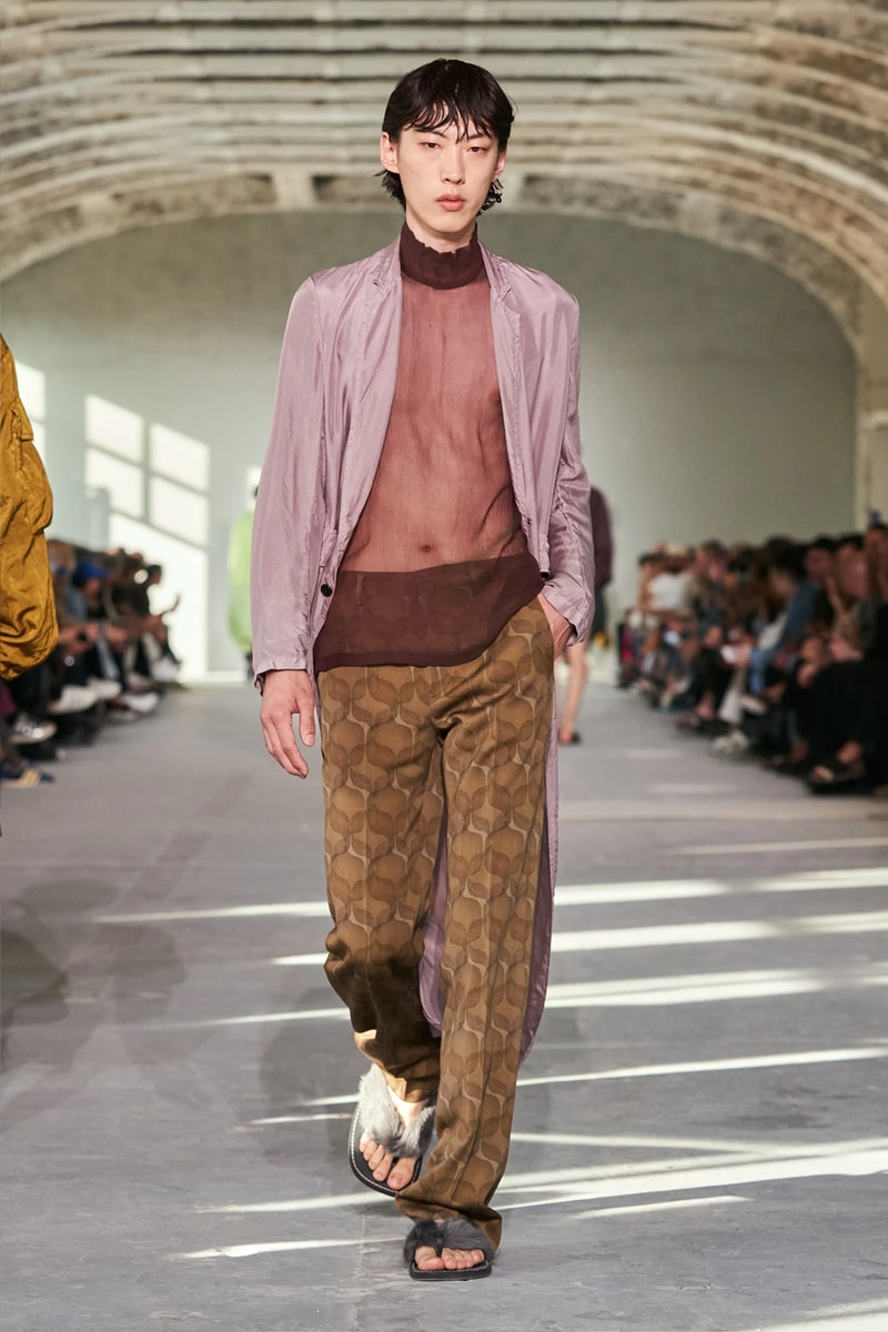 Dries Van Noten SS24 Is a Lesson on Juxtaposition Paris Fashion Week Collection runway belgian creator belgian designer