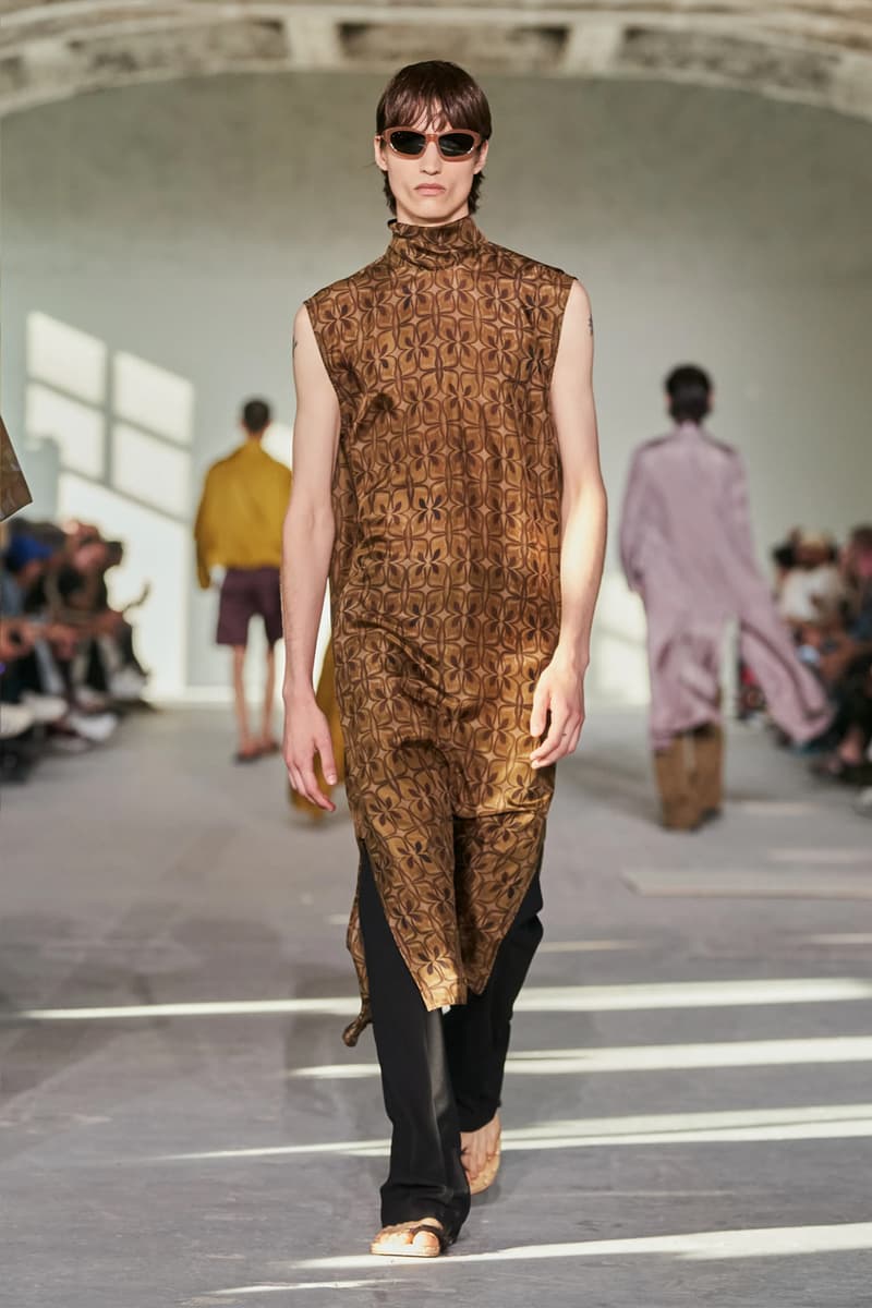 Dries Van Noten SS24 Is a Lesson on Juxtaposition Paris Fashion Week Collection runway belgian creator belgian designer