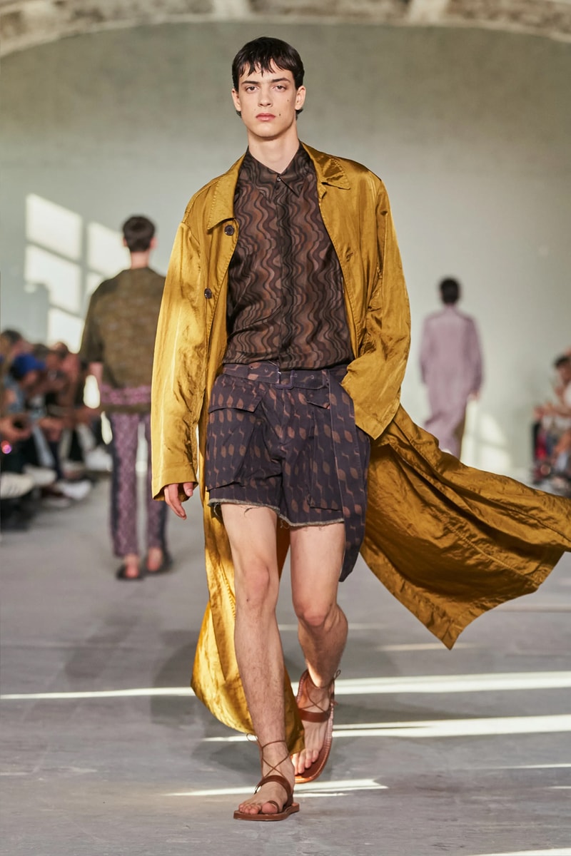 Dries Van Noten SS24 Is a Lesson on Juxtaposition Paris Fashion Week Collection runway belgian creator belgian designer
